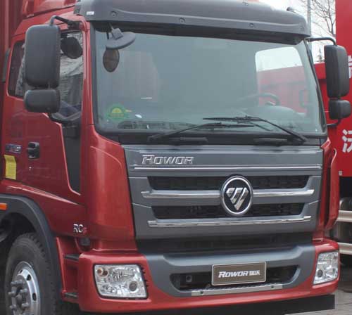 国五福田瑞沃压缩式垃圾车(天燃气)